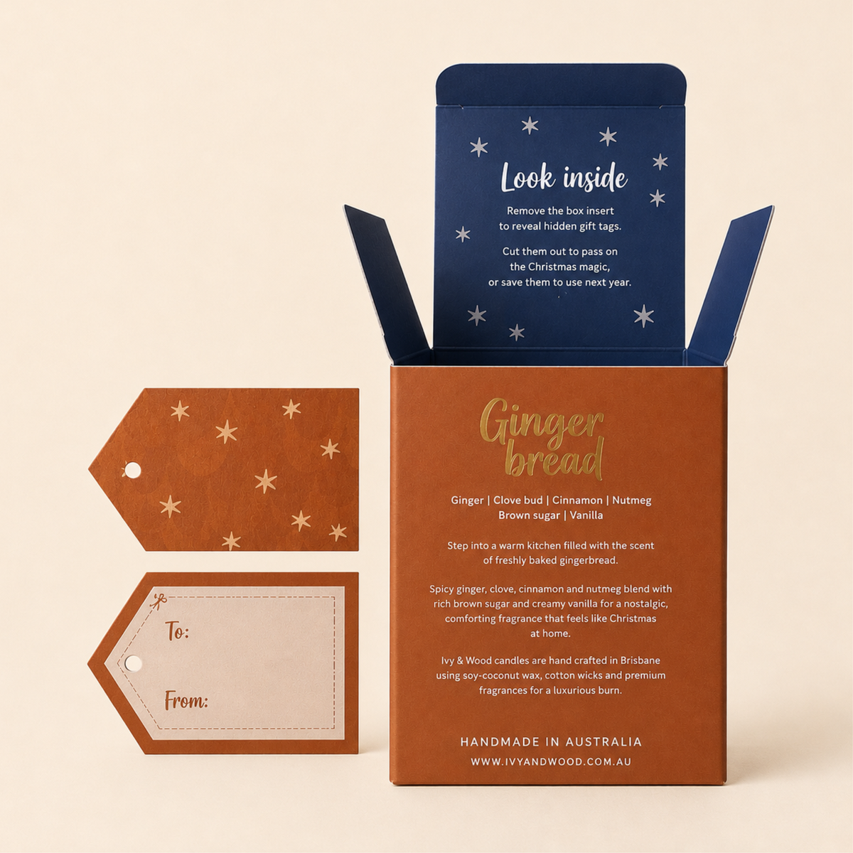 Gingerbread Limited Edition Christmas Candle
