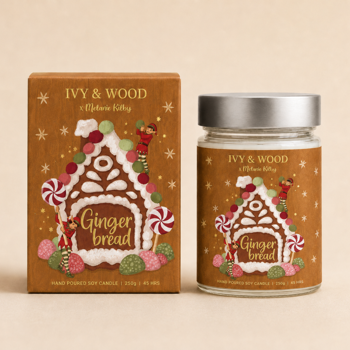 Gingerbread Limited Edition Christmas Candle