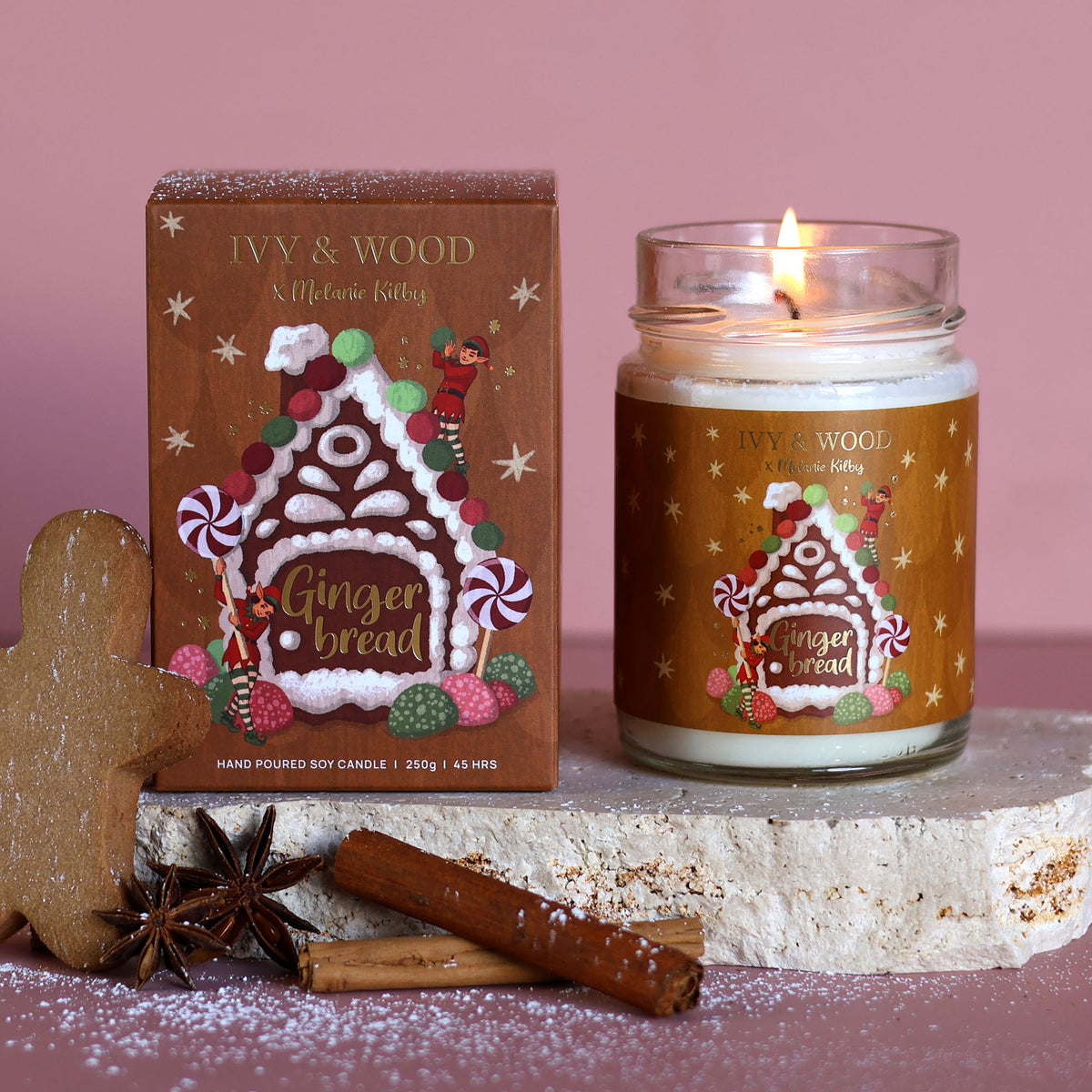 Gingerbread Limited Edition Christmas Candle