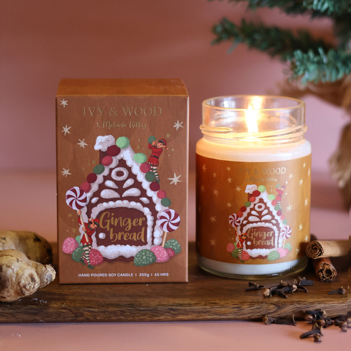 Gingerbread Limited Edition Christmas Candle