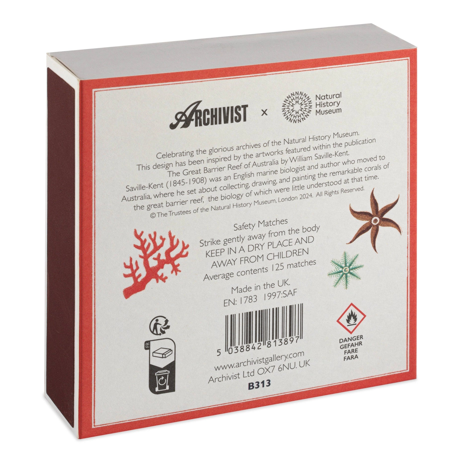 Great Barrier Reef Luxury Matches by Archivist Gallery