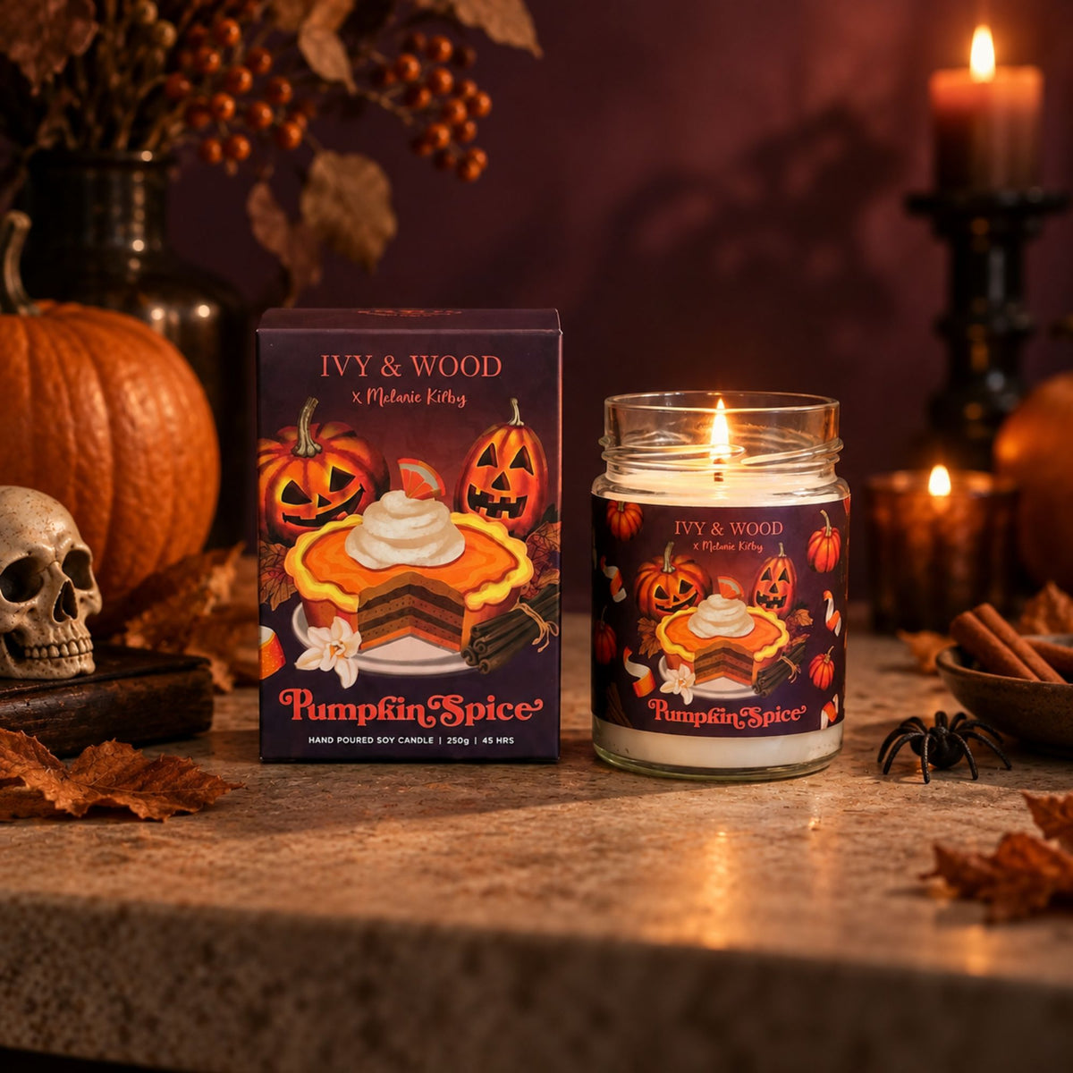 Pumpkin Spice Limited Edition Halloween Candle