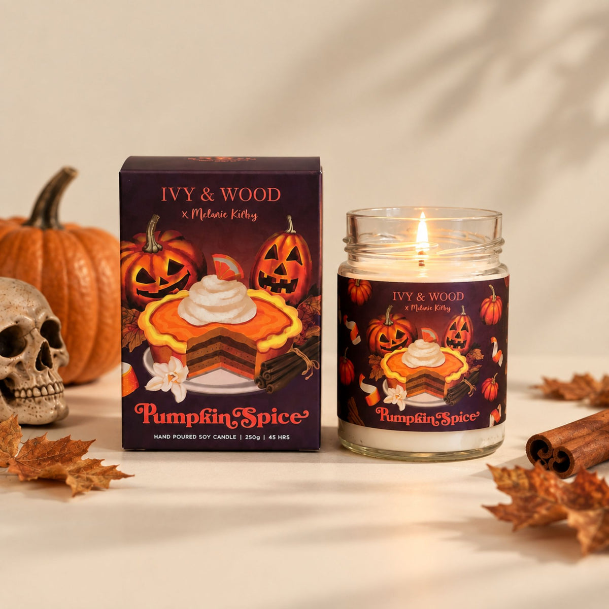 Pumpkin Spice Limited Edition Halloween Candle