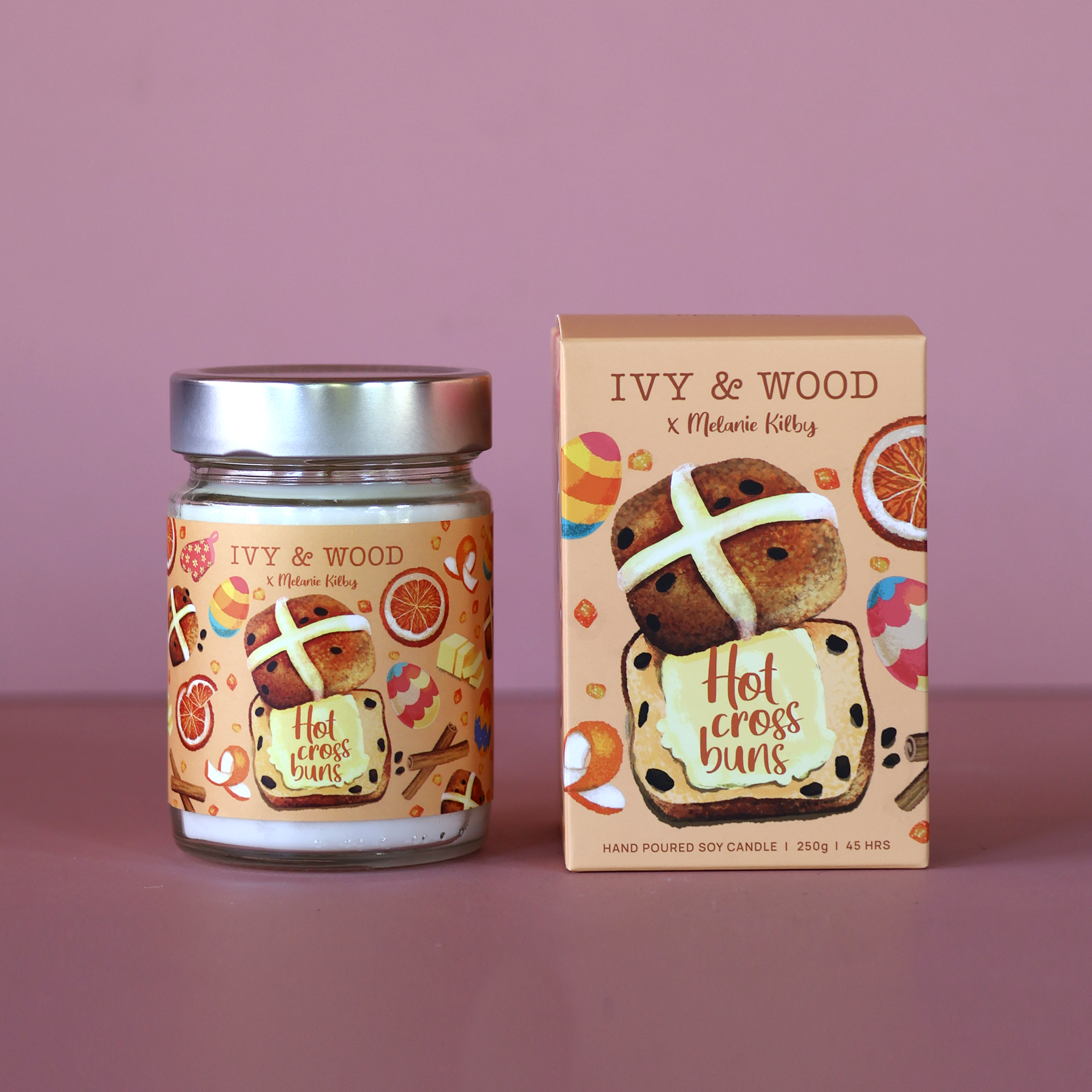 Hot Cross Buns Limited Edition Easter Candle