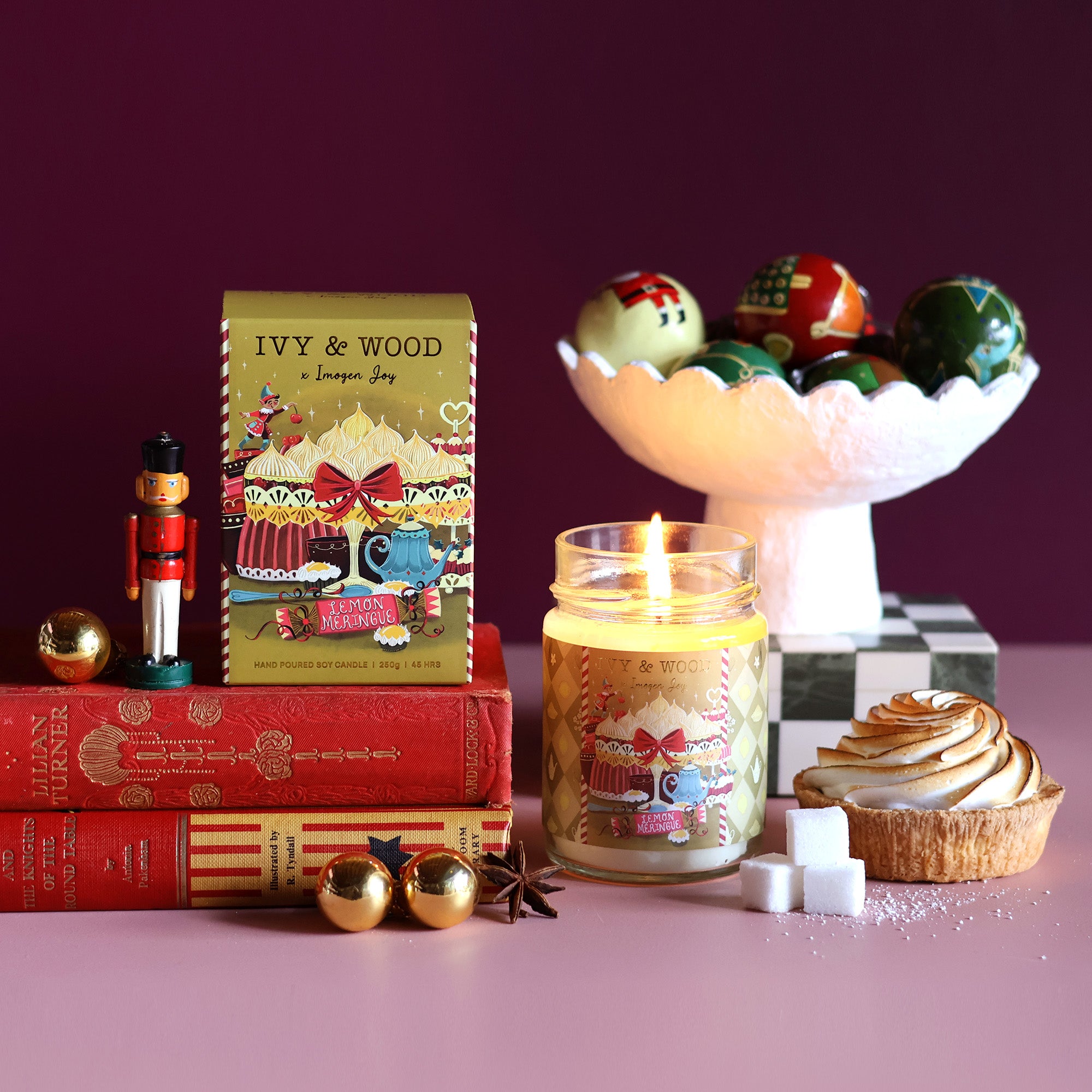 Lemon Meringue Limited Edition Christmas Candle