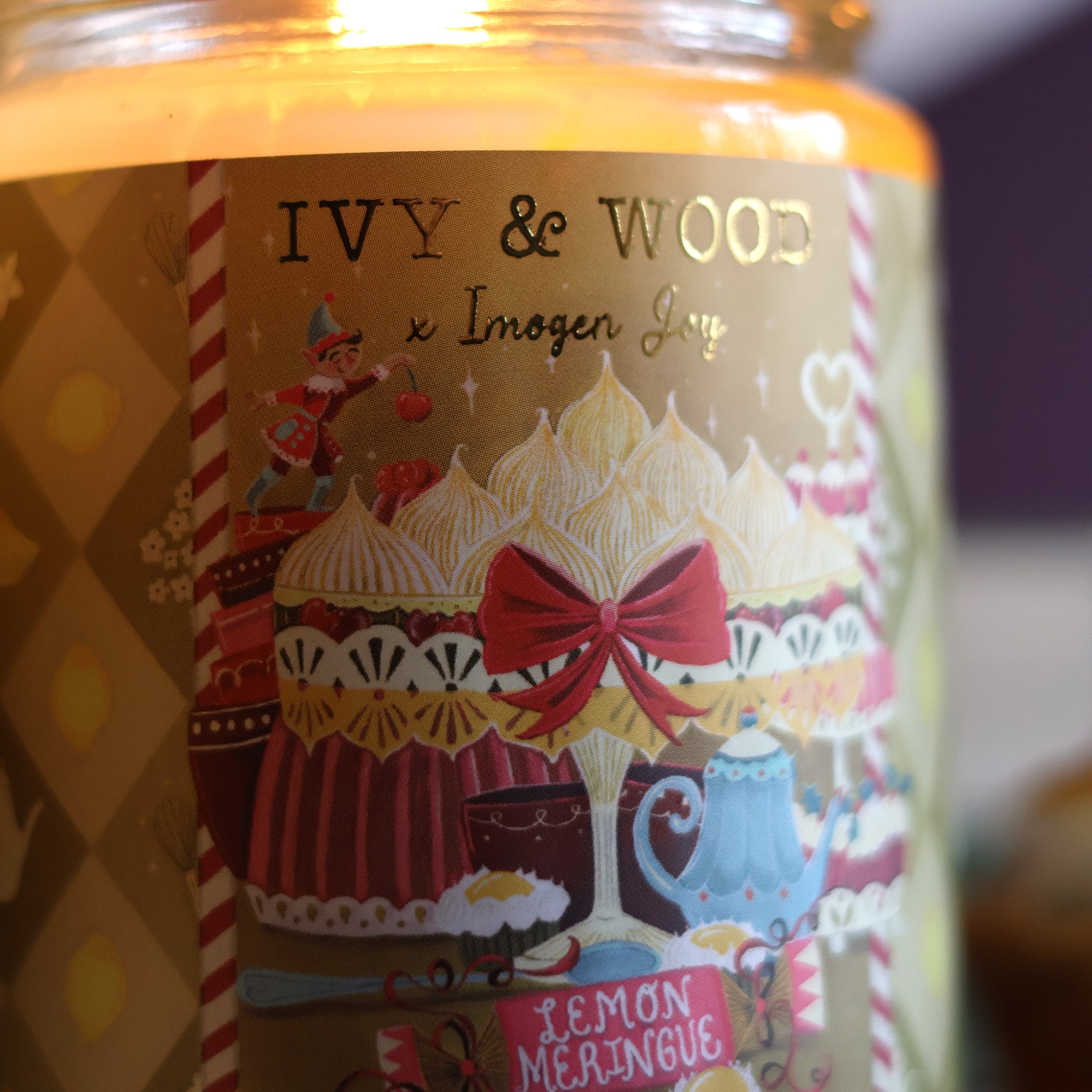 Lemon Meringue Limited Edition Christmas Candle