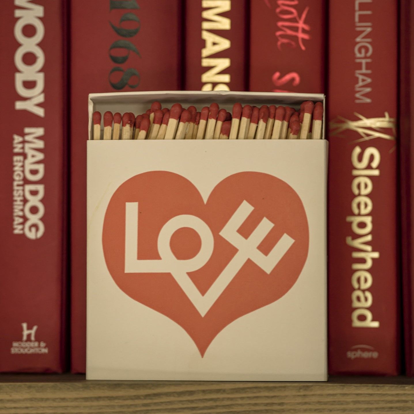 Love Heart Luxury Matches by Archivist Gallery - Ivy & Wood