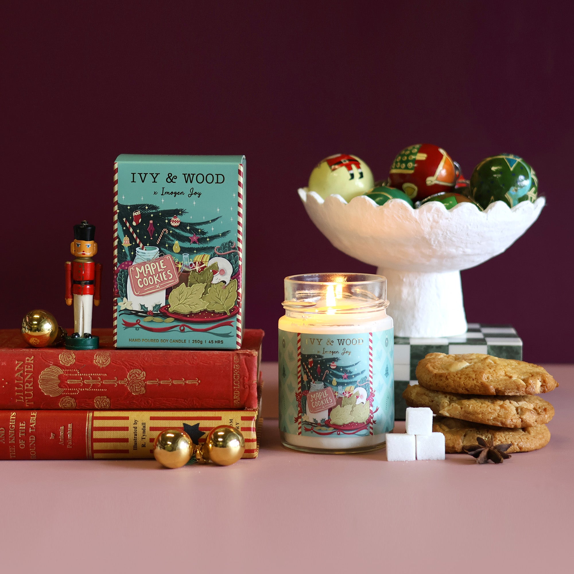 Maple Cookies Limited Edition Christmas Candle