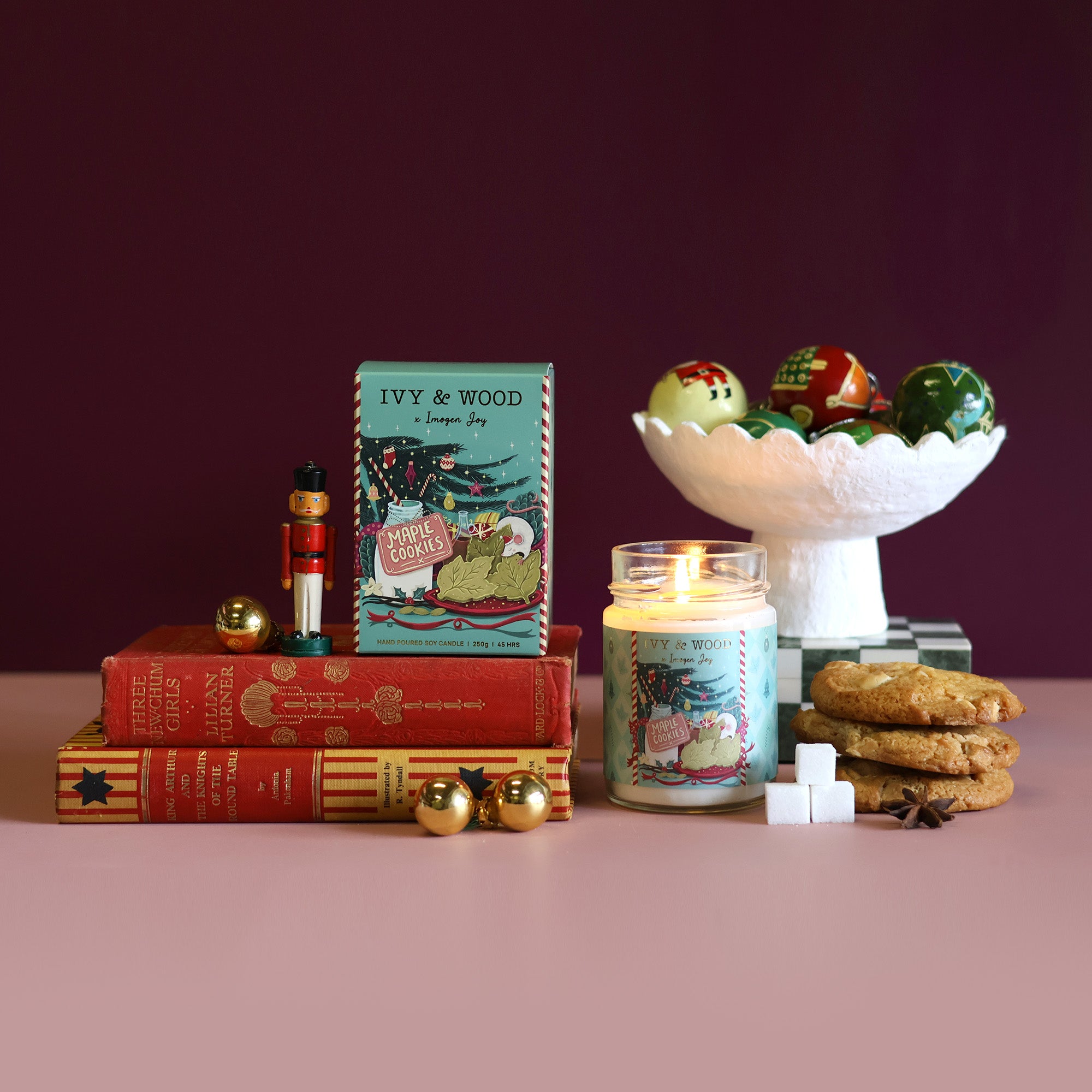 Maple Cookies Limited Edition Christmas Candle