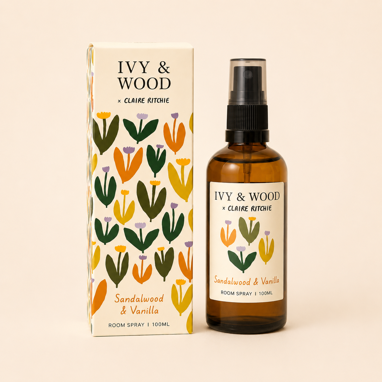 Sandalwood & Vanilla Room Spray | Bloom x Claire Ritchie