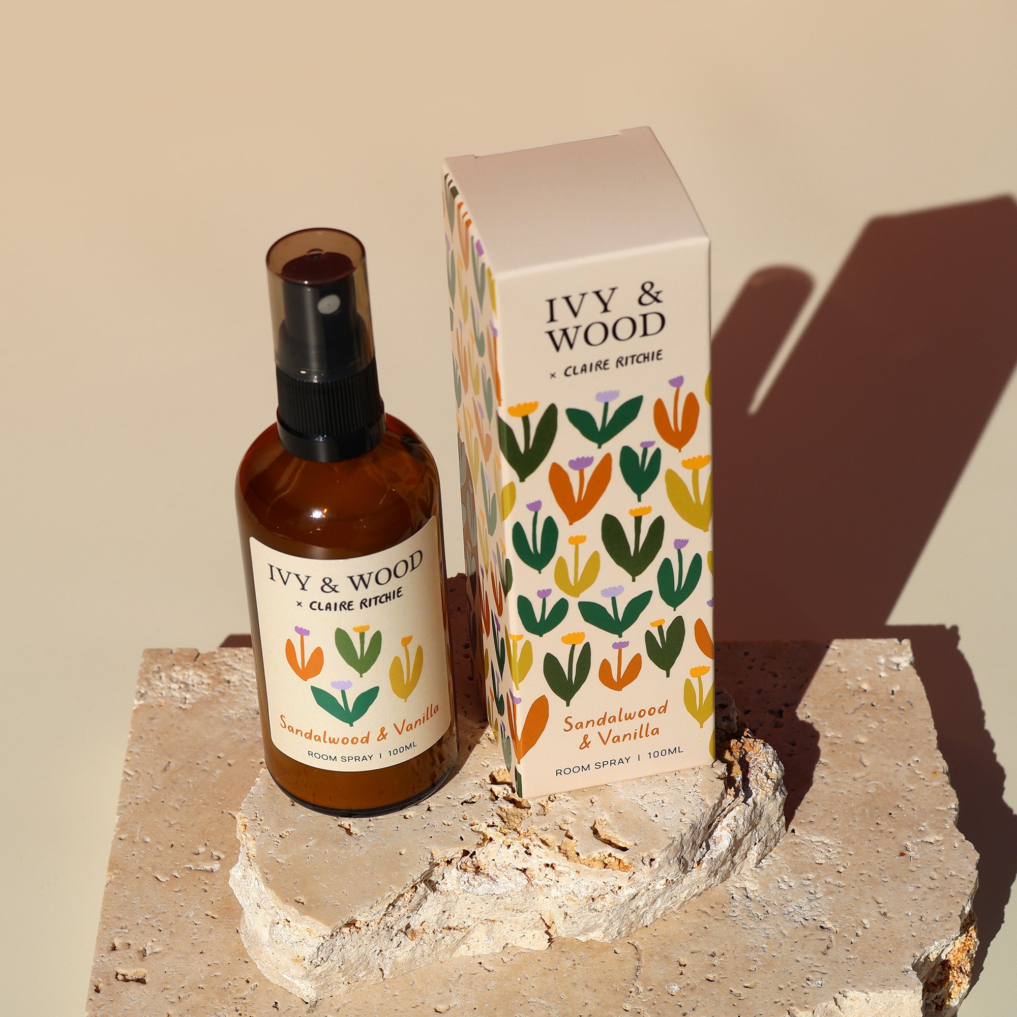 Sandalwood & Vanilla Room Spray | Bloom x Claire Ritchie