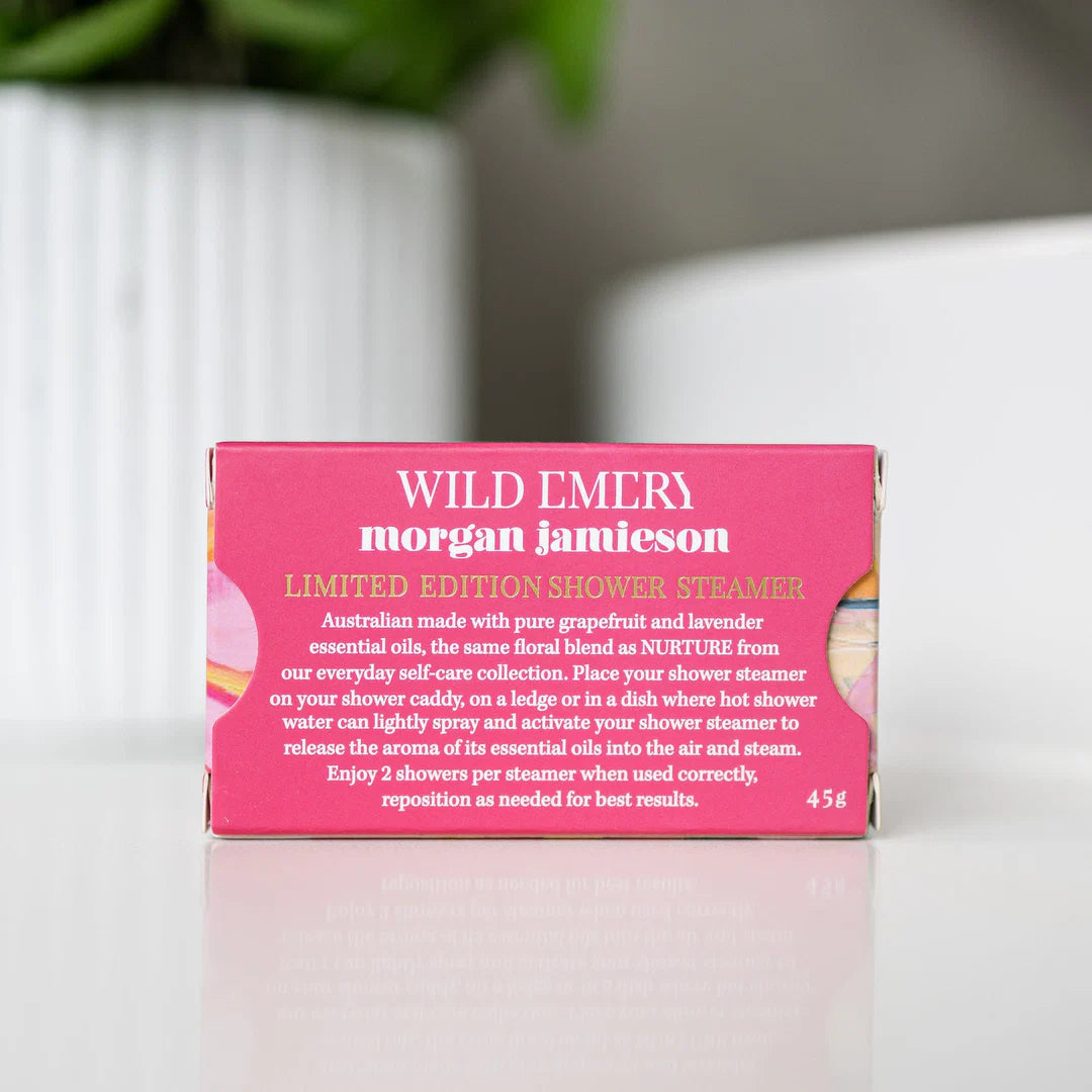 Shower Steamer - Enjoy The Little Things (Grapefruit & Lavender) by Wild Emery
