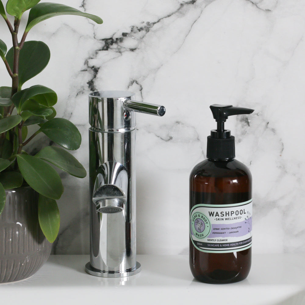 Lemon Scented Eucalyptus, Lavender & Peppermint Hand & Body Wash by Washpool