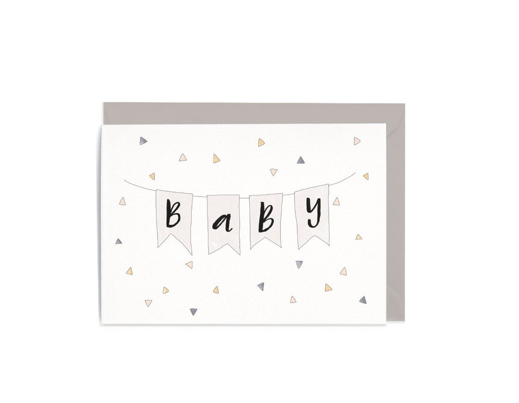 Baby Bunting Greeting Card by In The Daylight - Ivy & Wood