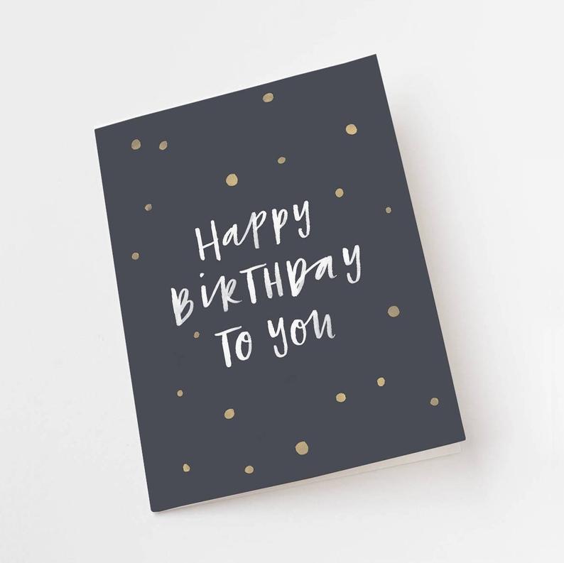 Birthday Confetti Greeting Card by In The Daylight