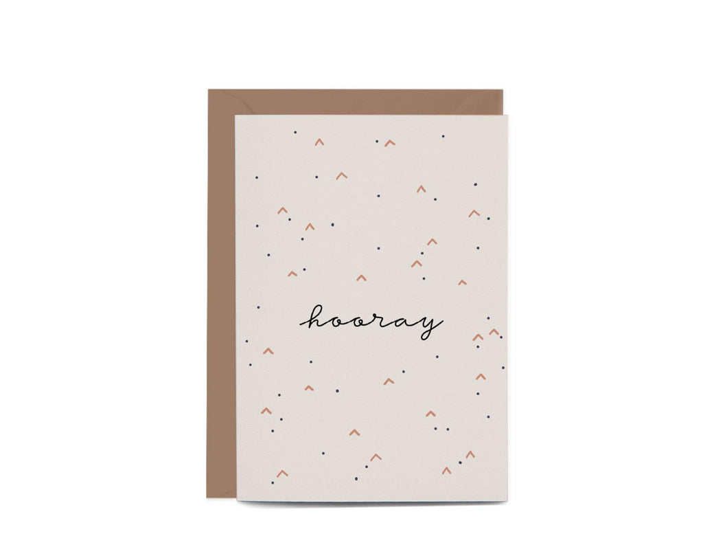 Hooray Greeting Card by In The Daylight