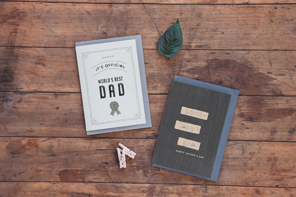 Father's Day Love You Dad Greeting Card by In The Daylight - Ivy & Wood