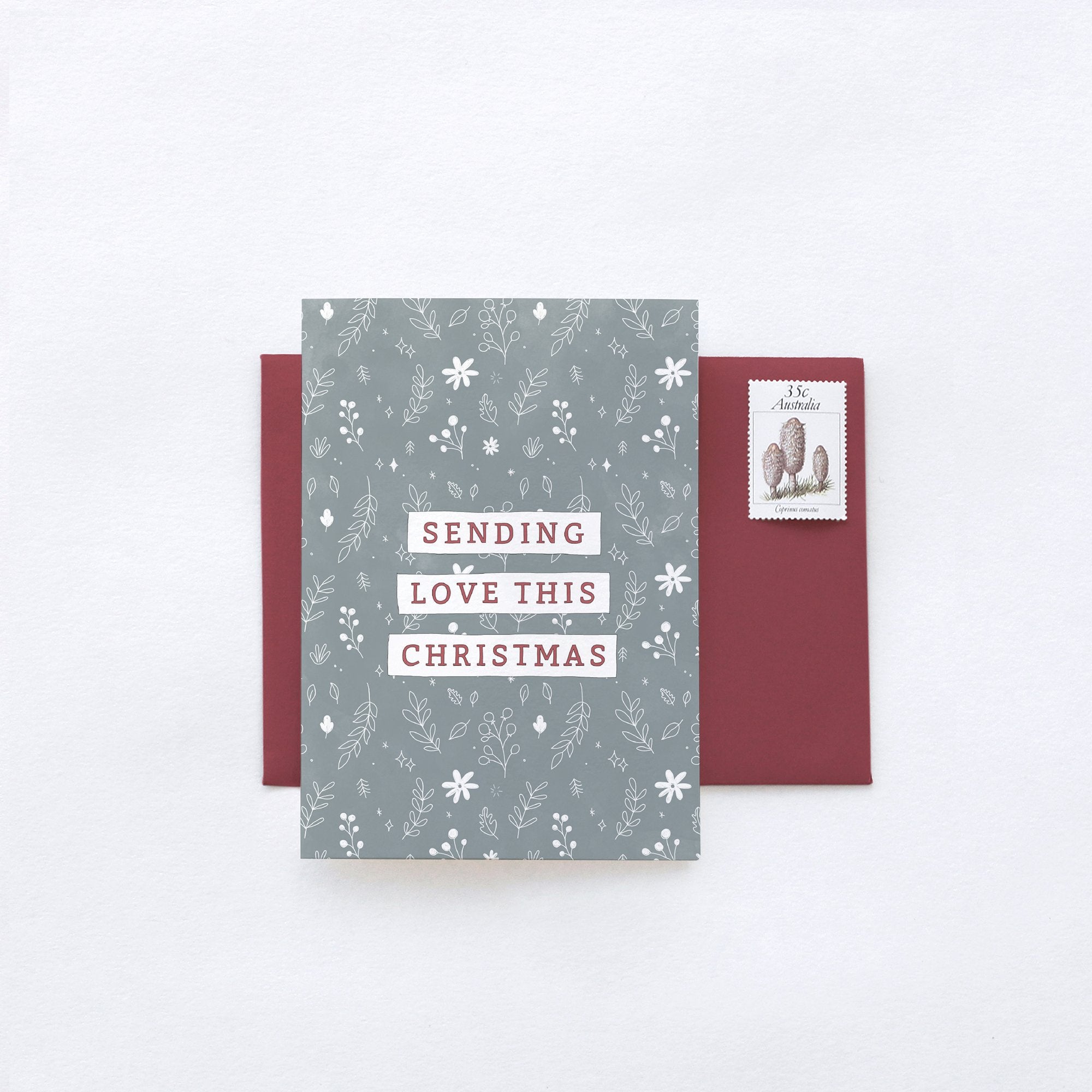 Sending Love Christmas Greeting Card by In The Daylight - Ivy & Wood