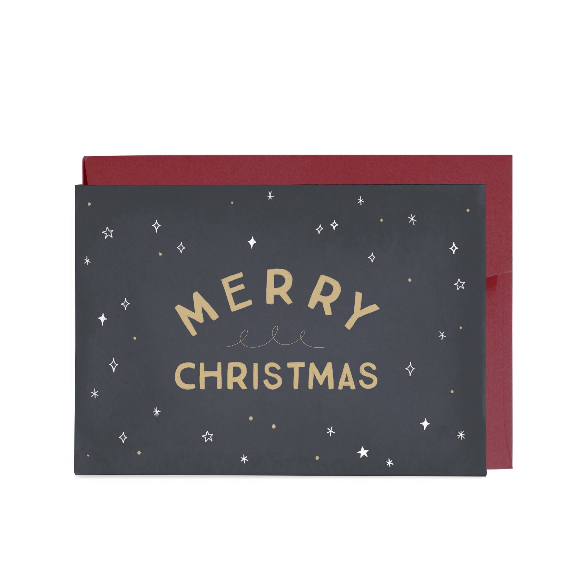 Starry Christmas Sky Greeting Card by In The Daylight - Ivy & Wood
