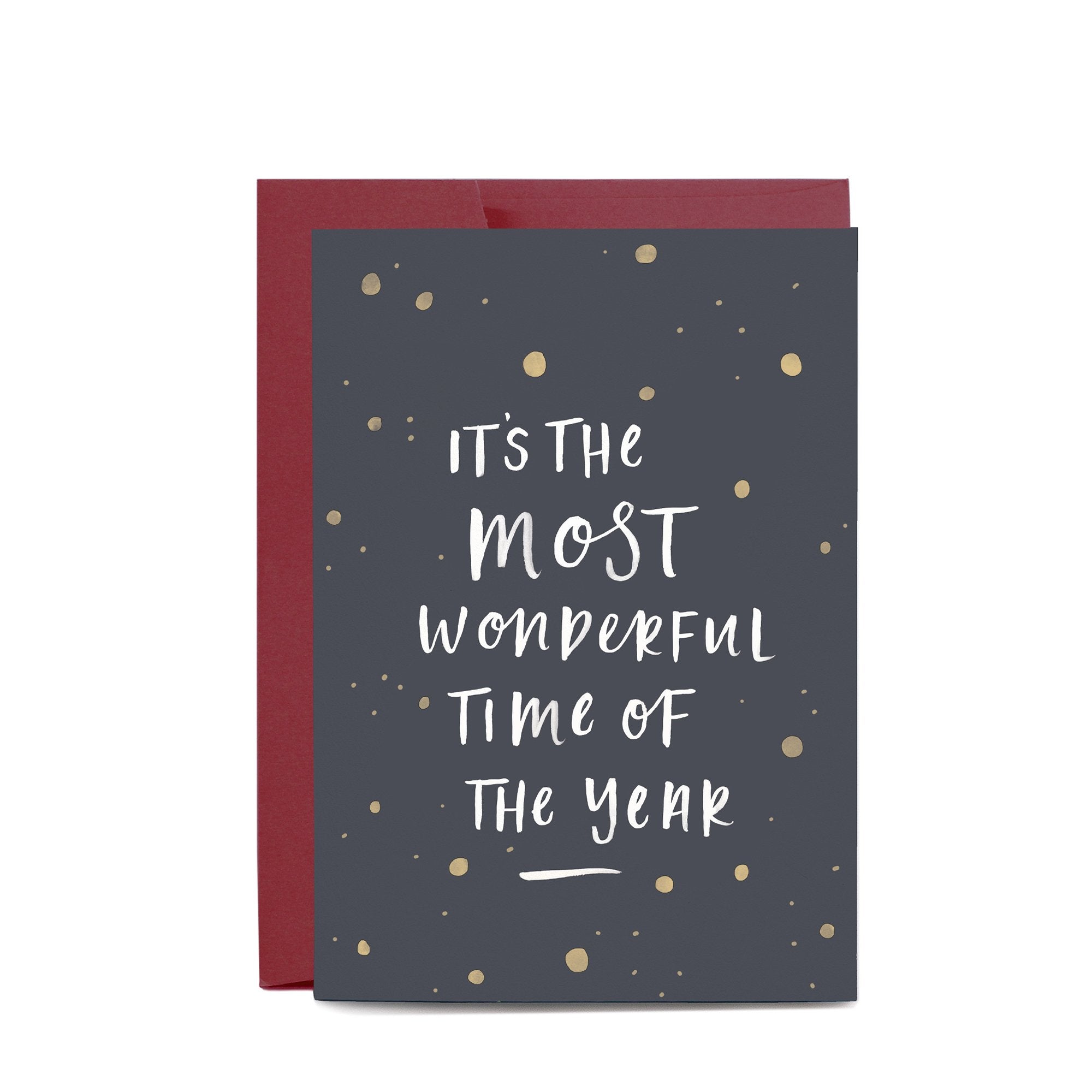 Christmas Confetti Greeting Card by In The Daylight - Ivy & Wood
