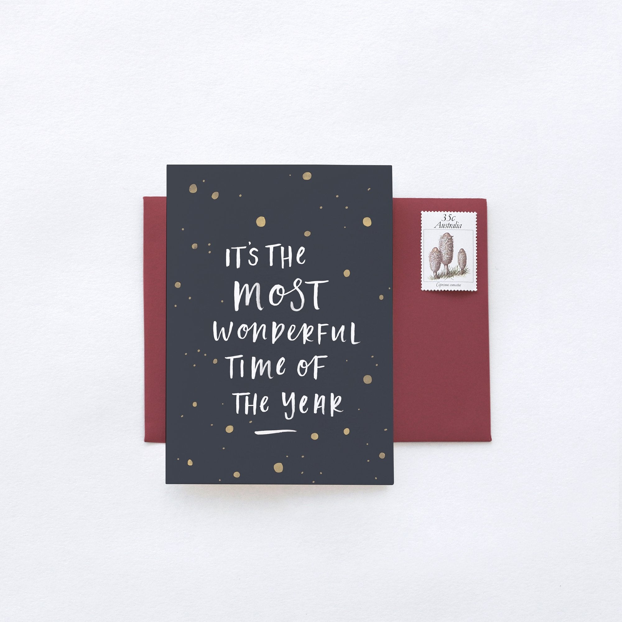 Christmas Confetti Greeting Card by In The Daylight - Ivy & Wood