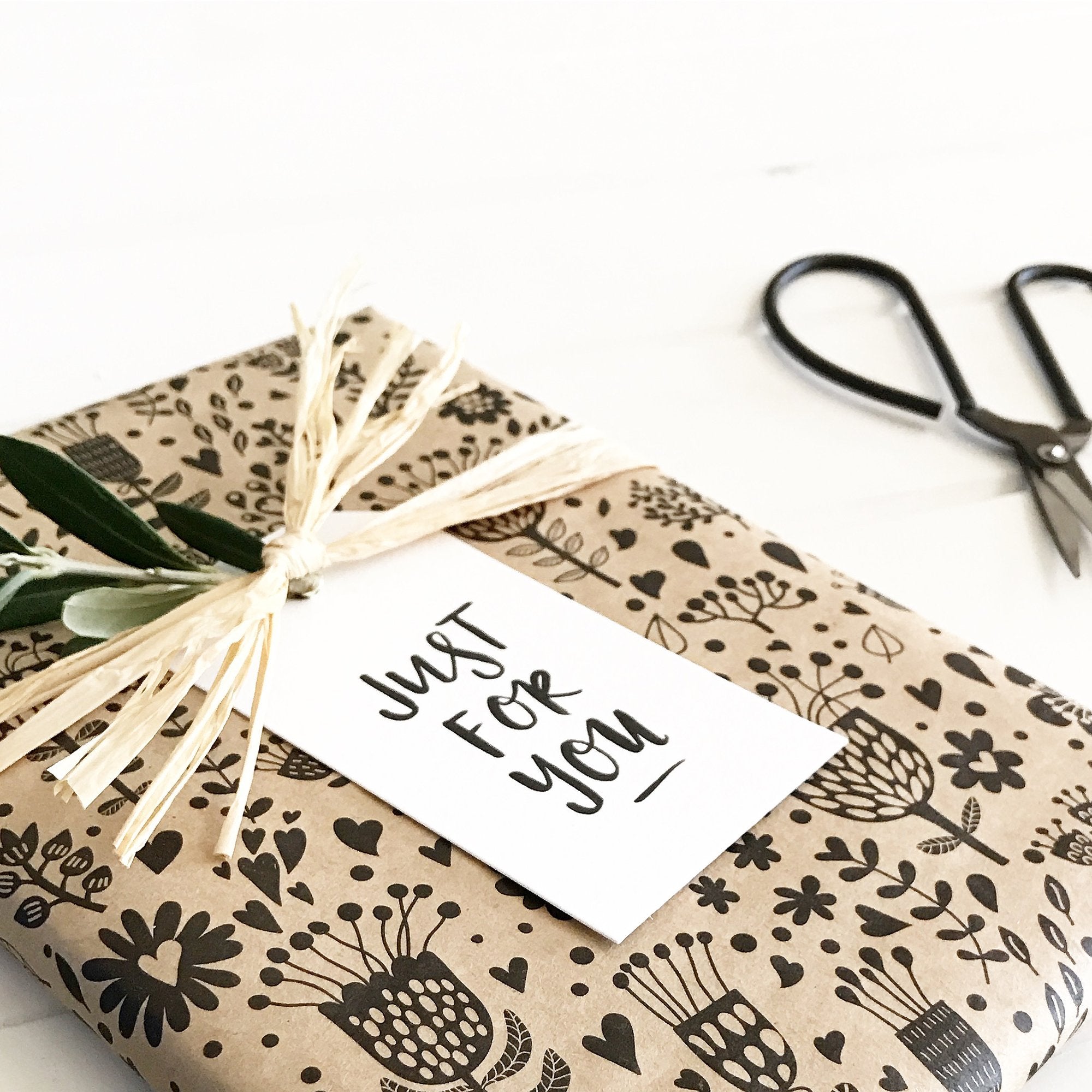 Just For You Gift Tag Set of 5 by In The Daylight - Ivy & Wood