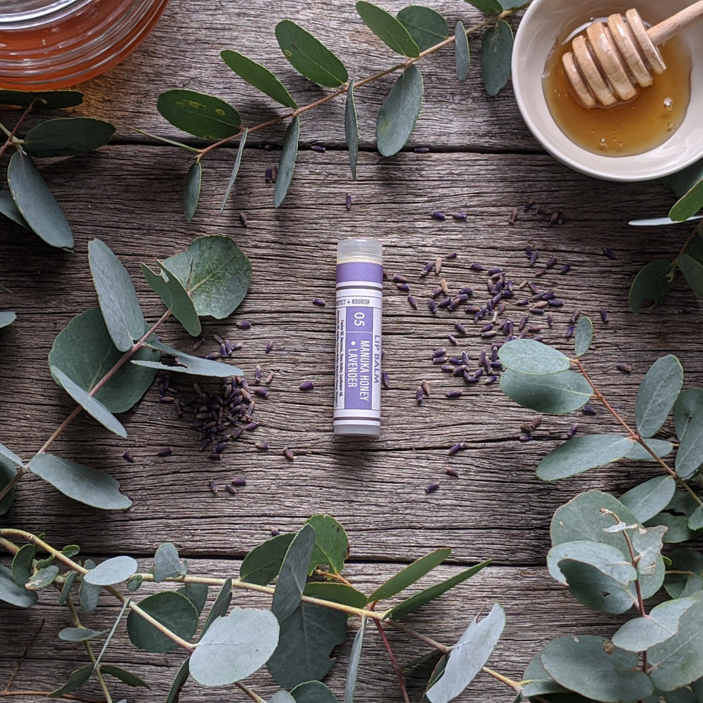 Manuka Honey & Lavender Lip Balm by Washpool - Ivy & Wood