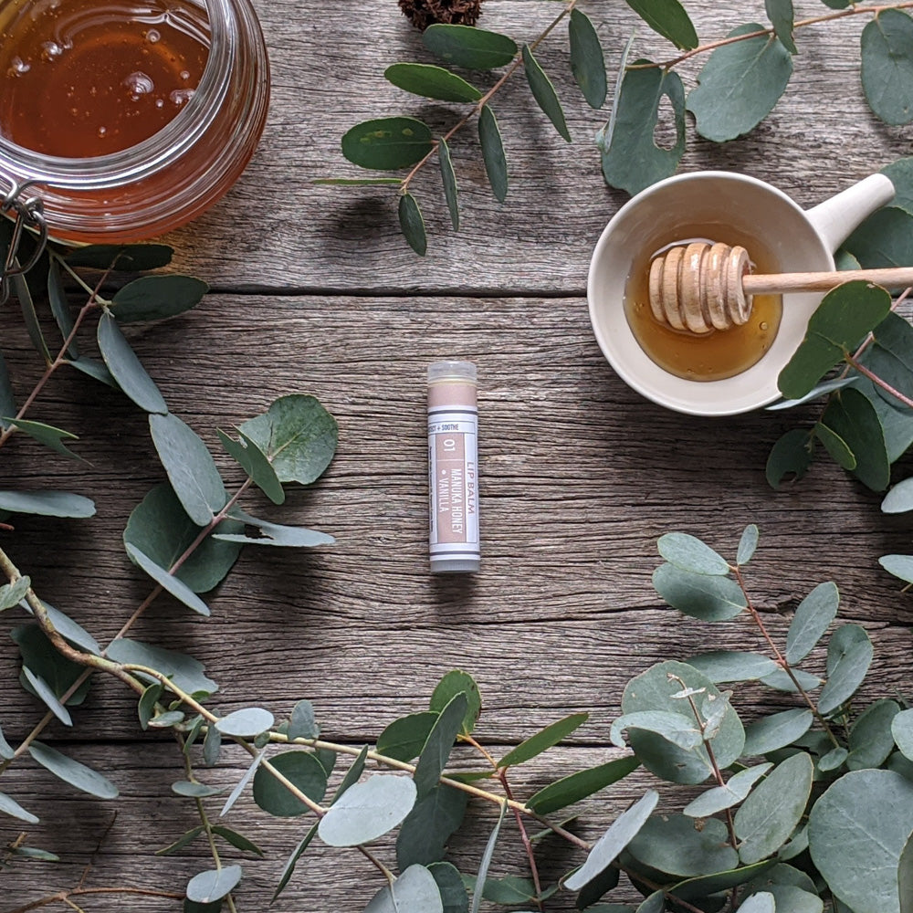 Manuka Honey & Vanilla Lip Balm by Washpool - Ivy & Wood