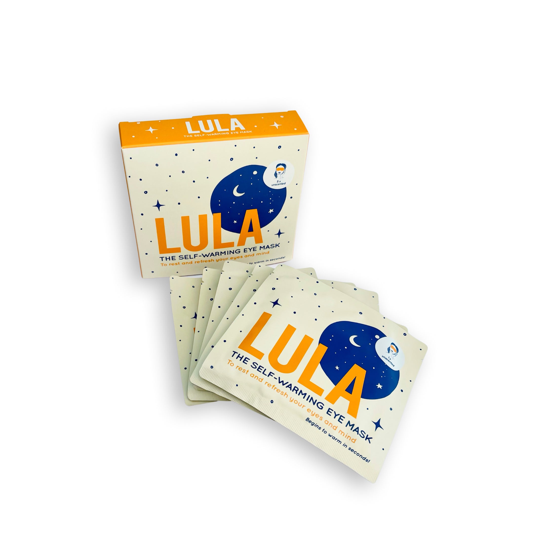 Lula Self-Warming Eye Mask (Unscented) - Ivy & Wood