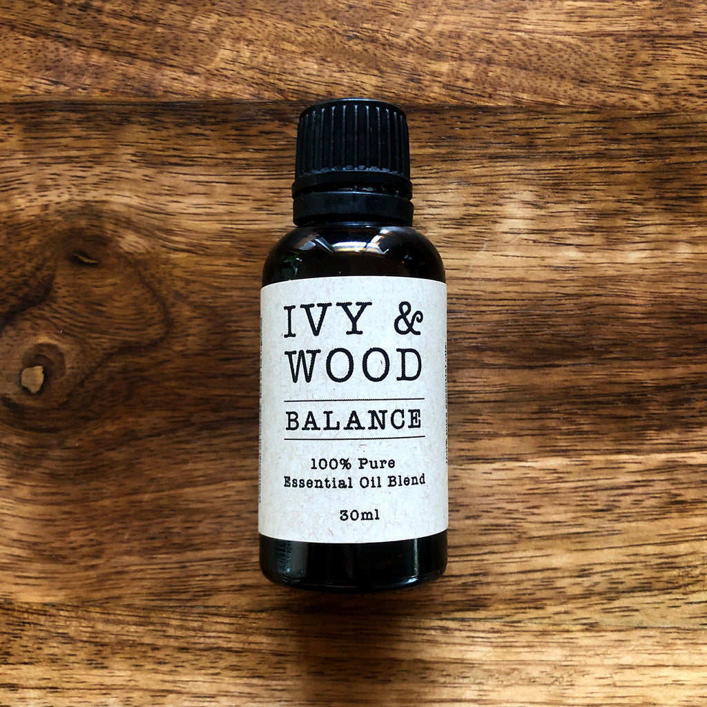 Balance Blend Pure Essential Oil 30ml - Ivy & Wood - Australian Made