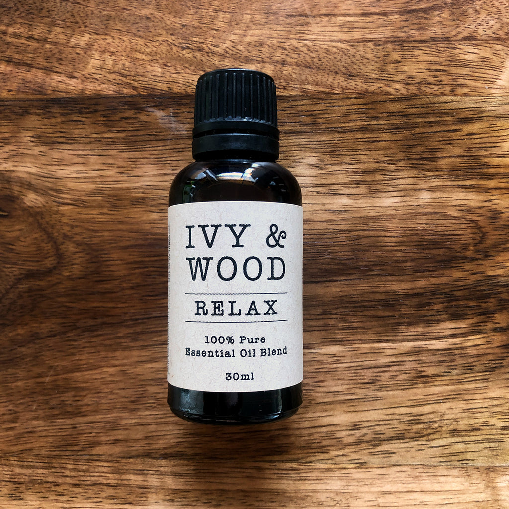 Relax Blend Pure Essential Oil 30ml - Ivy & Wood - Australian Made